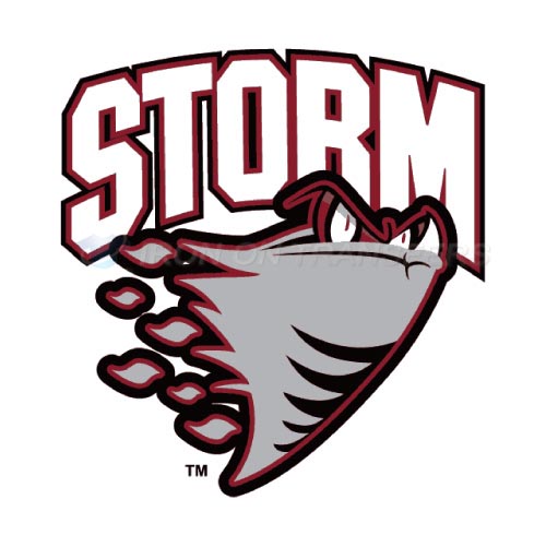 Guelph Storm Iron-on Stickers (Heat Transfers)NO.7323